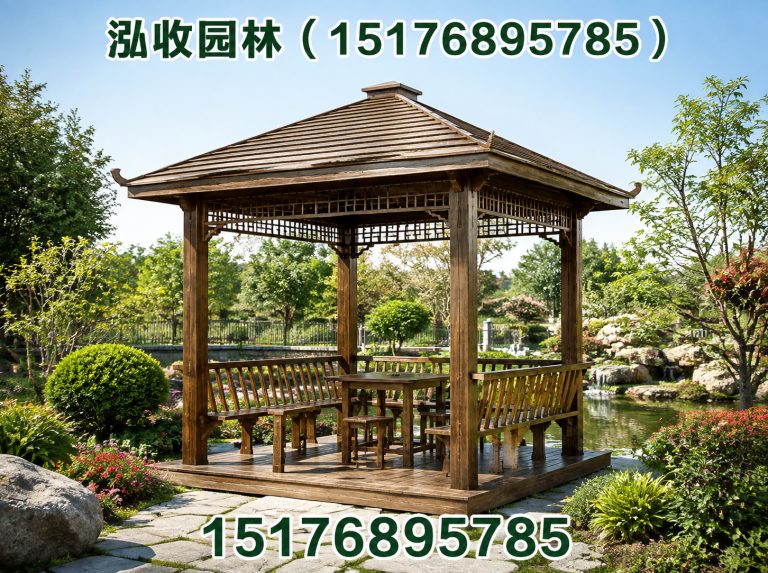 泰安塑木地板展示图